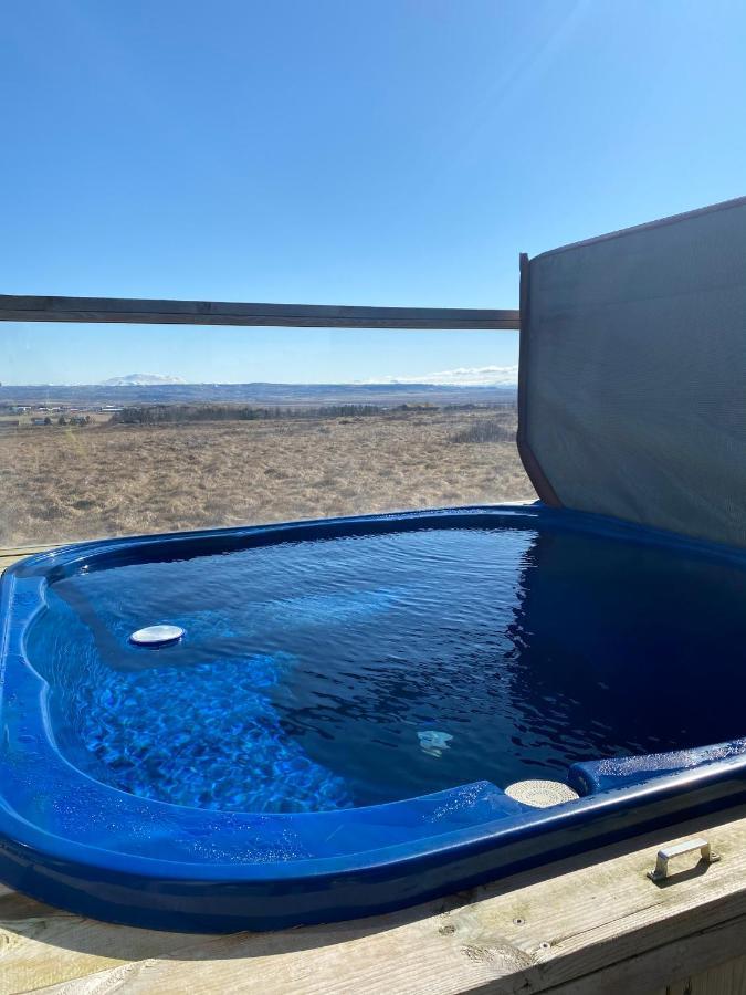 Blue View Cabin 7B With Private Hot Tub Selfoss Exteriér fotografie